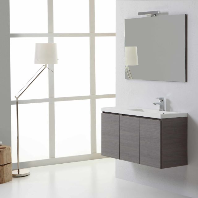 Mueble de baño cm.90 con puertas Mueble de baño cm.90 con puertas
