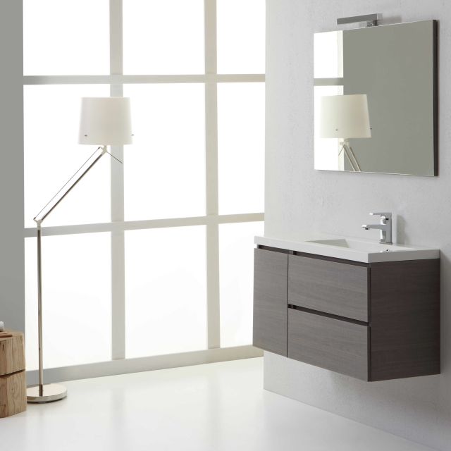 Mueble de baño de pared cm. 90 Mueble de baño de pared cm. 90