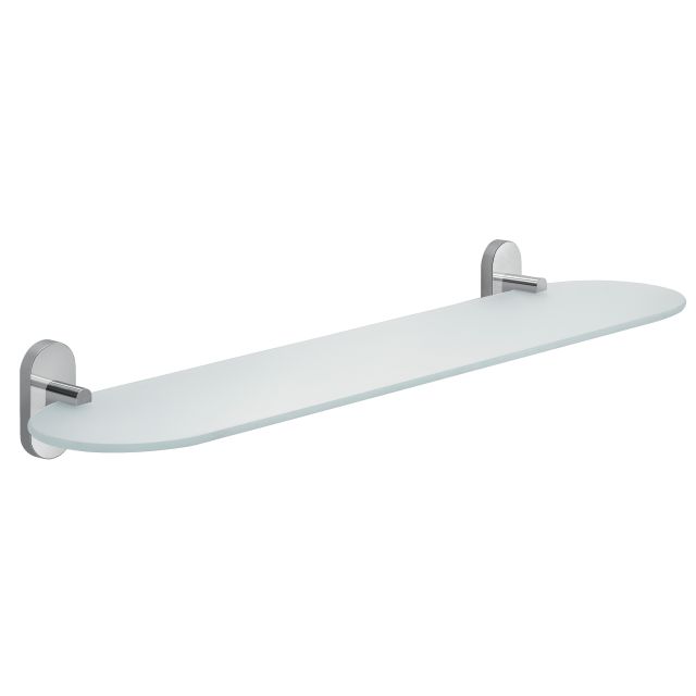 Estantería de baño de cristal de 60 cm