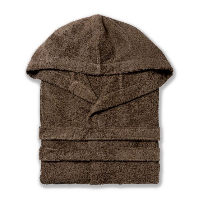 accappatoio cacao/marrone unisex teddy