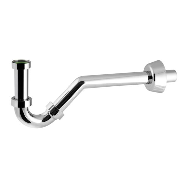 Sifón cromado de diseño direccionable