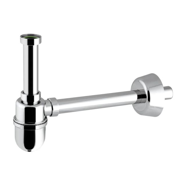 Sifone cromato a Bottiglia