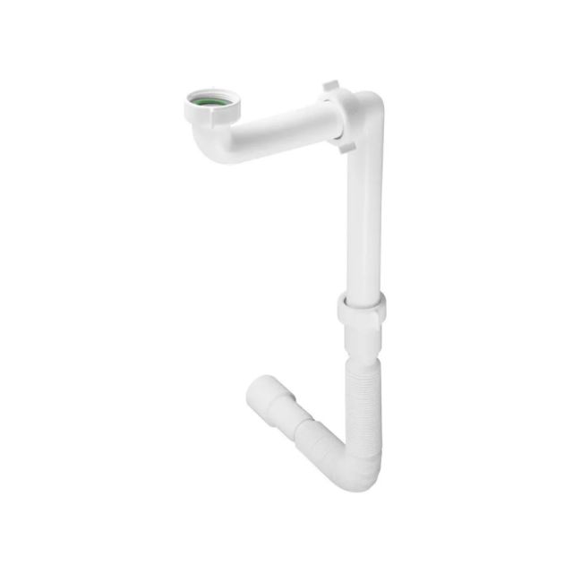 Sifón de ahorro de espacio para lavabos