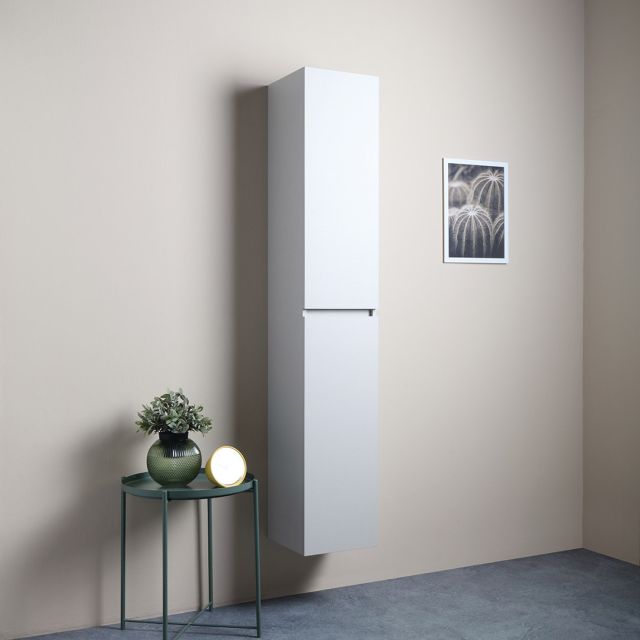 Columna de baño suspendida blanco bosque.