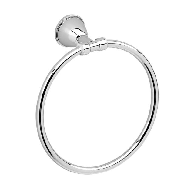 PORTA TOALLAS DE ARO DE ACERO CROMADO | GEMMA PORTA TOALLAS DE ARO DE ACERO CROMADO | GEMMA