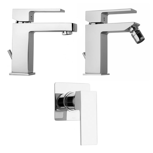 Grifos de baño cuadrados