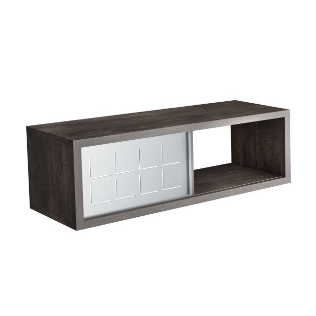 Estante rectangular con acabado en pizarra Estante rectangular con acabado en pizarra