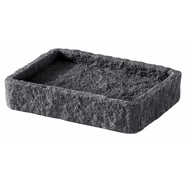 portasapone gelso antracite in resina