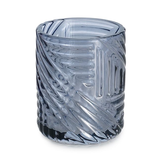 portaspazzolini in vetro blu fiordaliso portaspazzolini in vetro blu fiordaliso