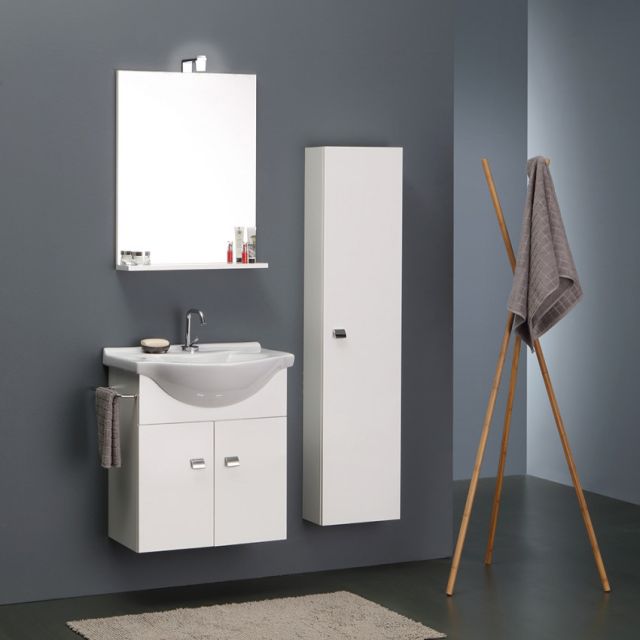 MUEBLE 58CM + COLUMNA 31CM PARA BAÑO PEQUEÑO MUEBLE 58CM + COLUMNA 31CM PARA BAÑO PEQUEÑO