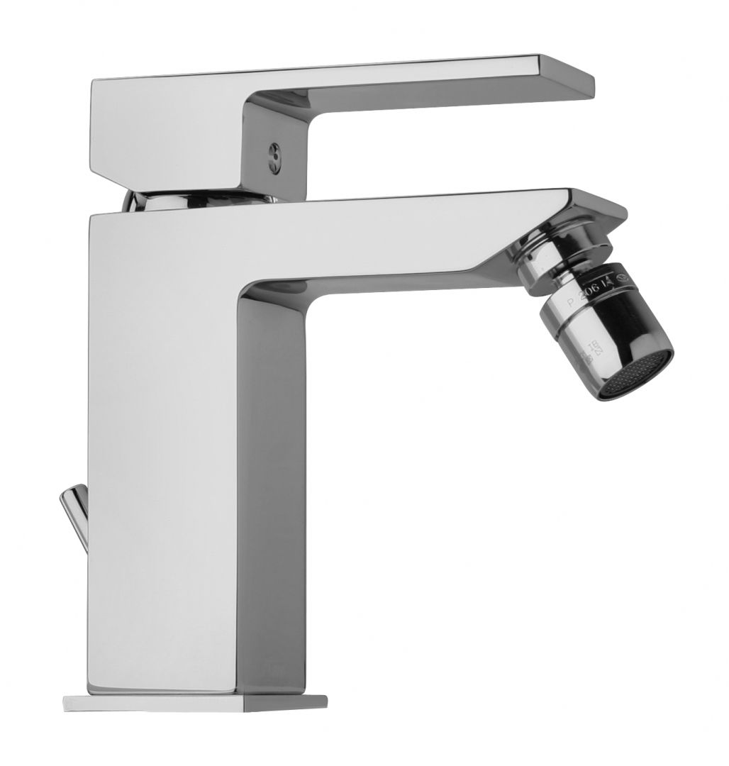 "Mezclador moderno para bidet."