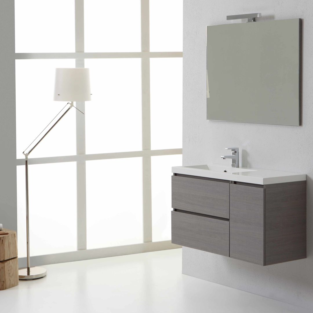 Mueble de baño de pared cm. 90