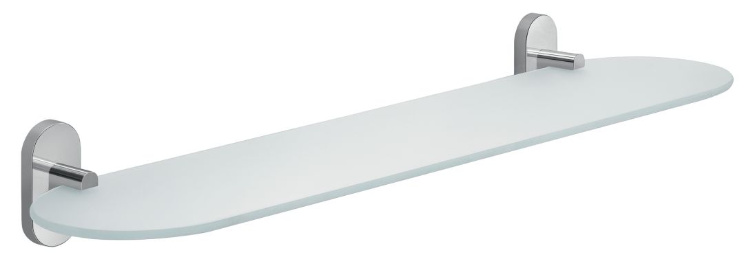 Estantería de baño de cristal de 60 cm