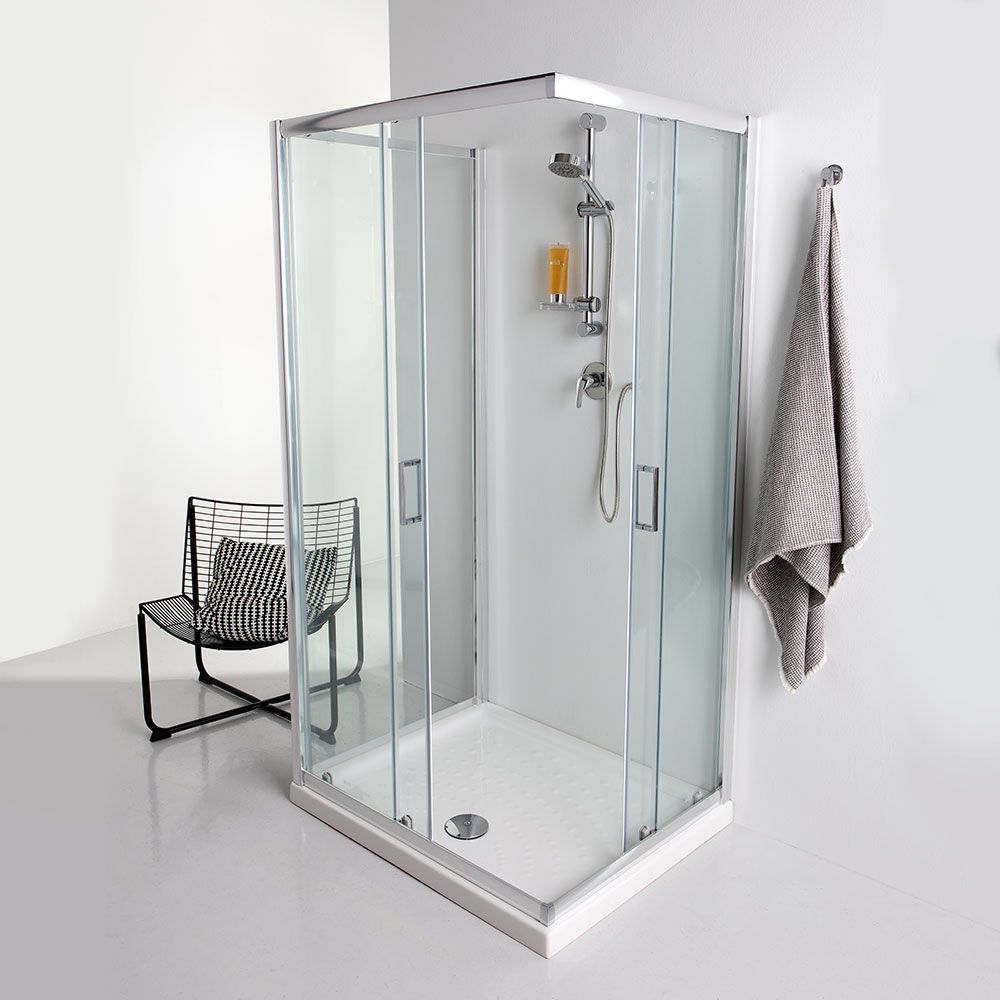 Cabina doccia 3 lati 80x120 x80