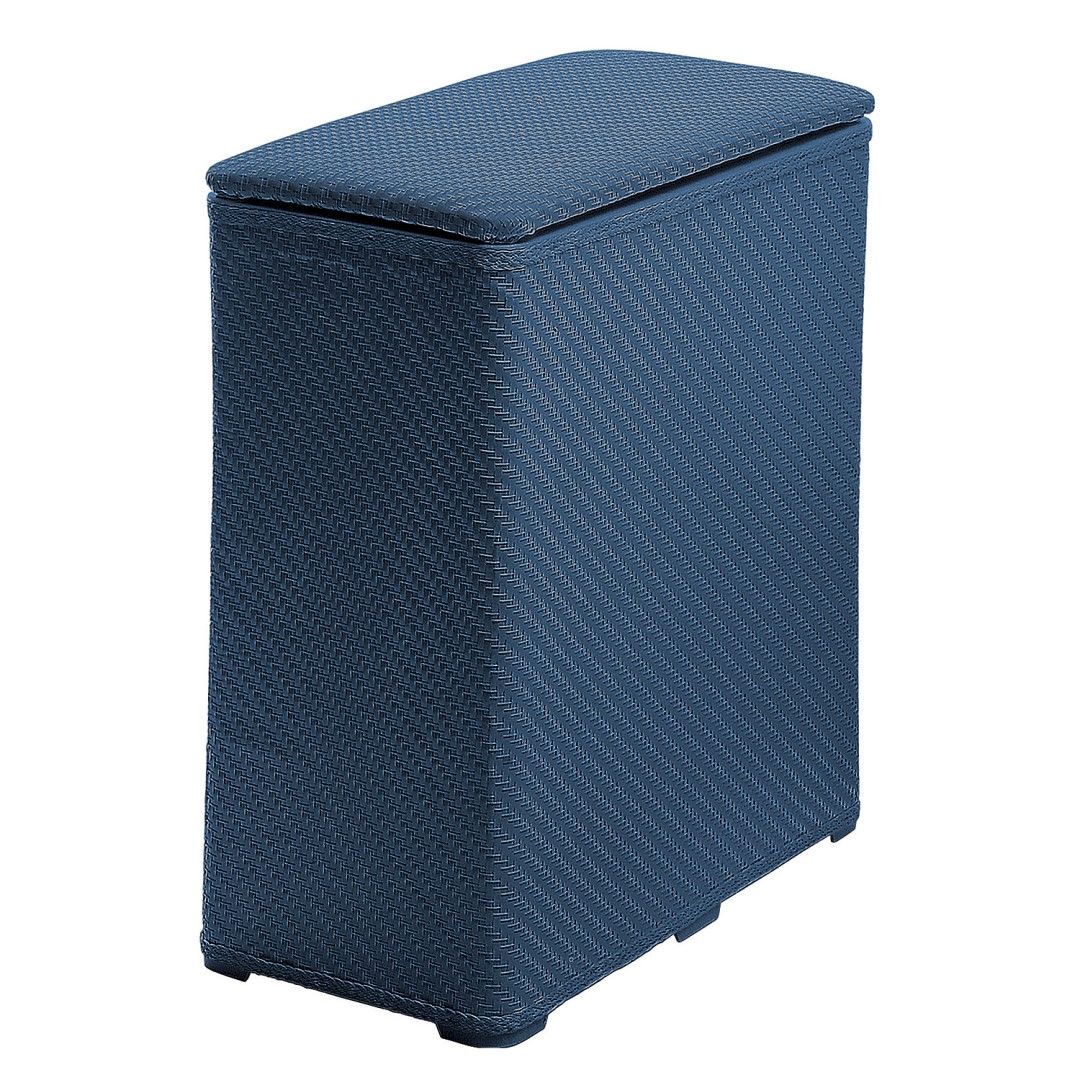 Cesta portabiancheria blu