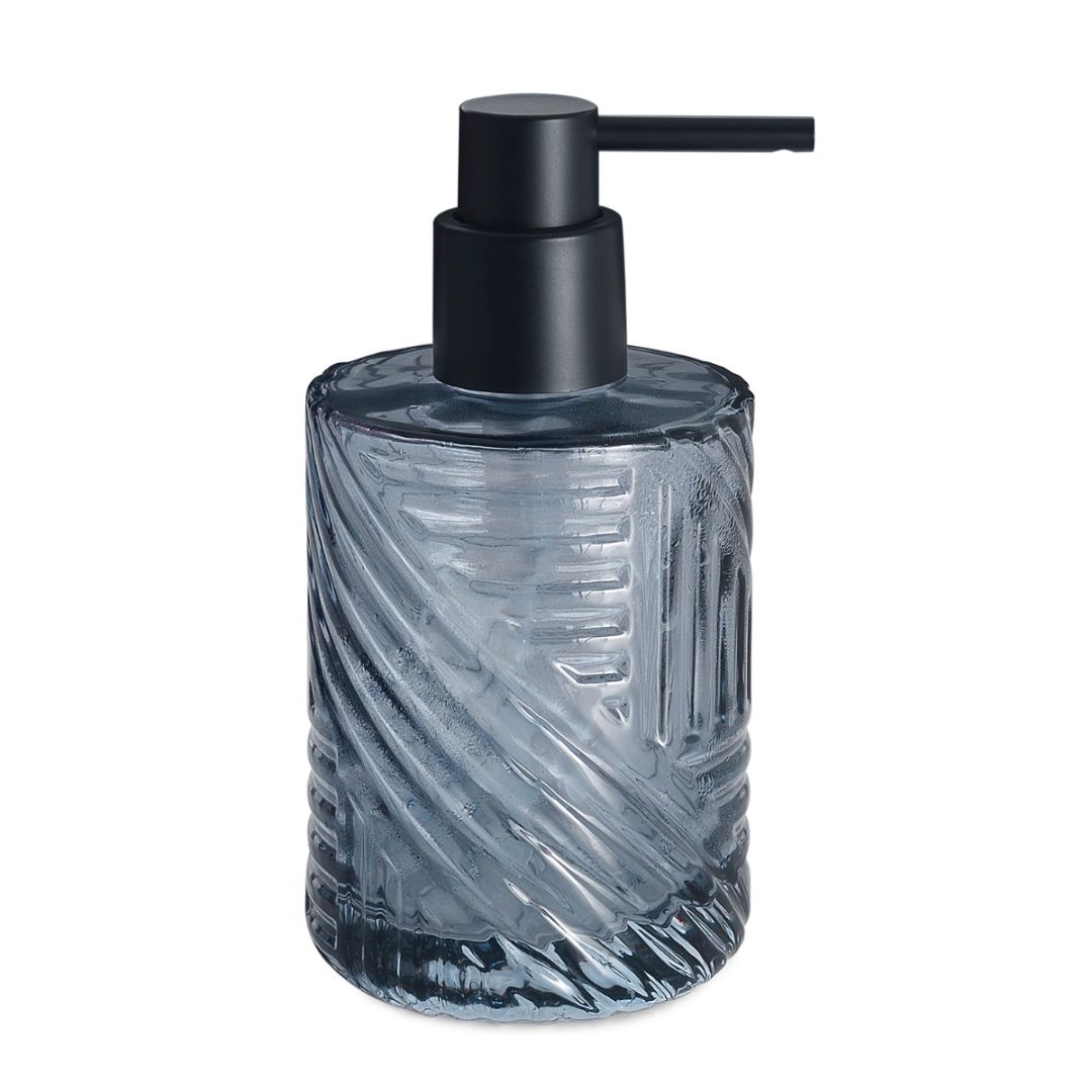 dosasapone blu in vetro