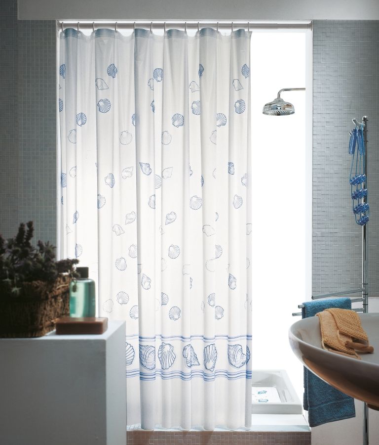 Cortina de baño en baño pvc 120x200