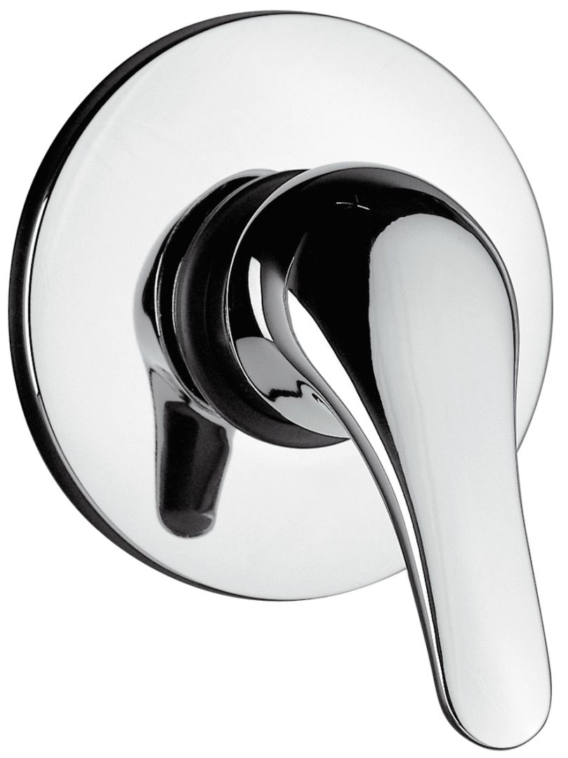 Grifo monomando empotrado en pared 