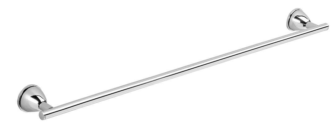 Portatoallas de 60 cm, serie Gemma, en acero cromado brillante