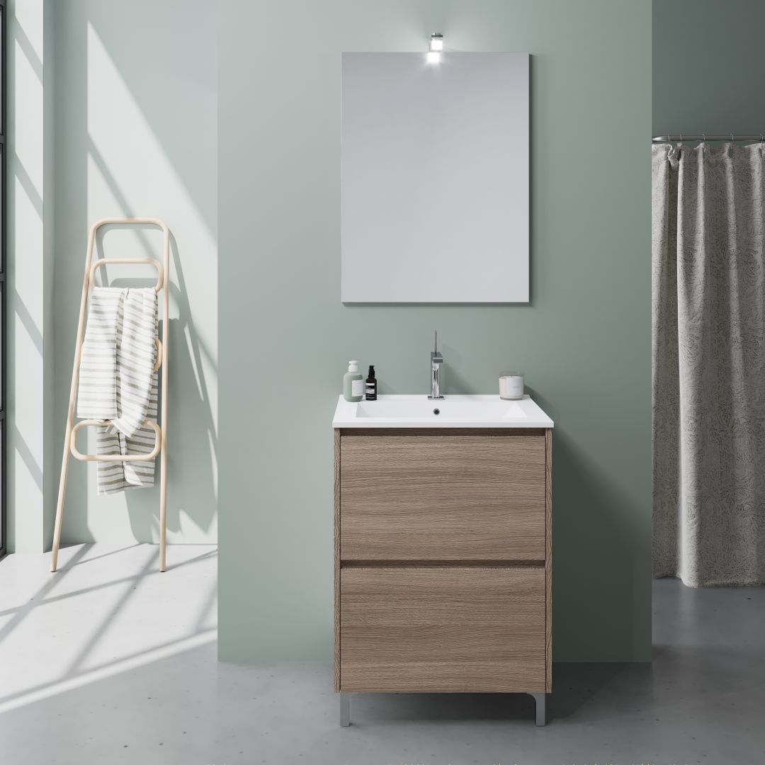 Mueble de baño de suelo con cajones