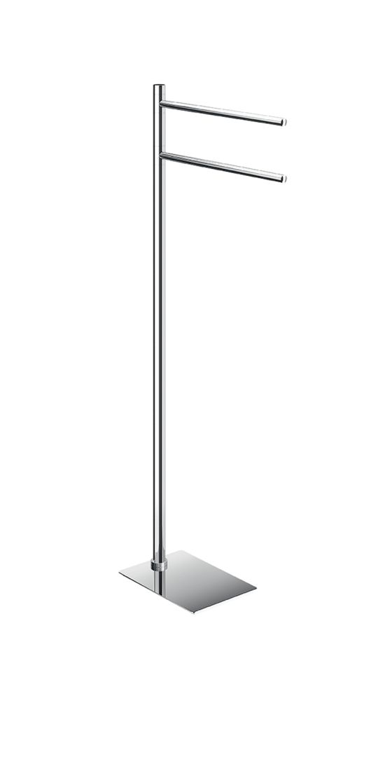 Percha para toallas cromada de la serie Peter