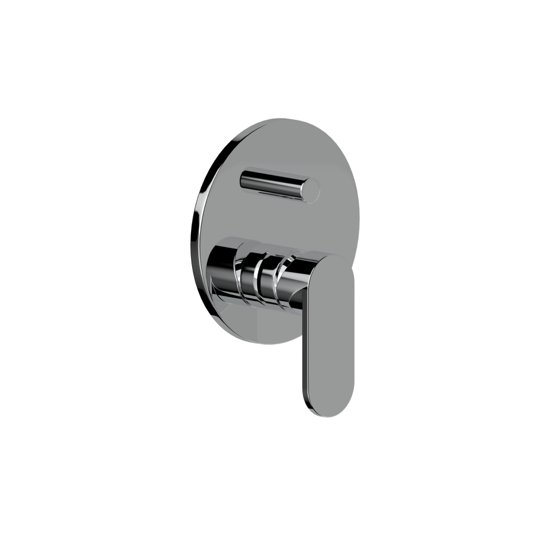 Mezclador de ducha empotrado con monomando