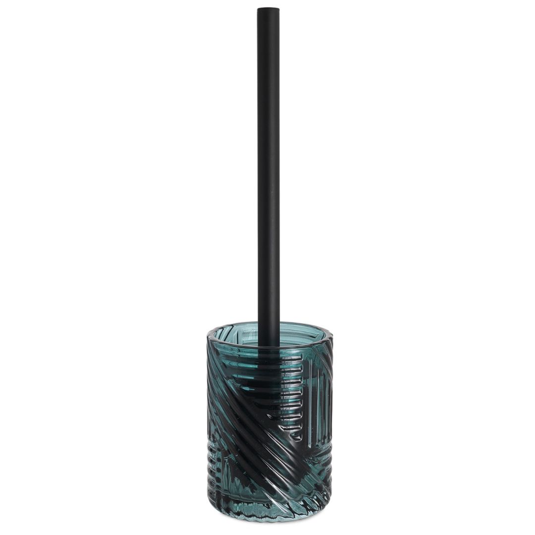 portascopino wc verde vetro