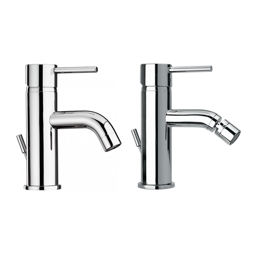 Pareja de grifos de diseño para baño