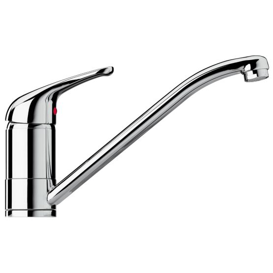 Grifo de cocina con caño bajo