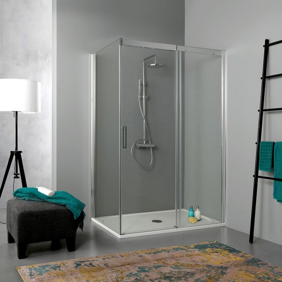 ducha de doble cara 80x150