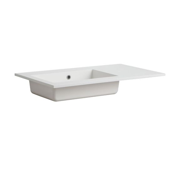 Lavabo del lavabo sin agujero para grifería Latina
