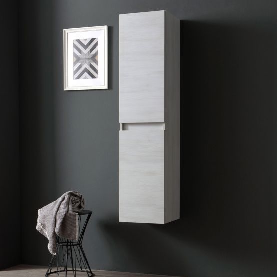 Columna Berlin en blanco roble