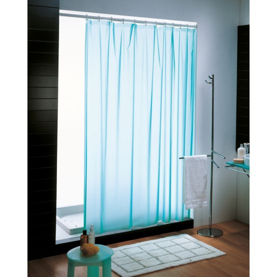 Cortina de ducha en pvc blanco 240x200