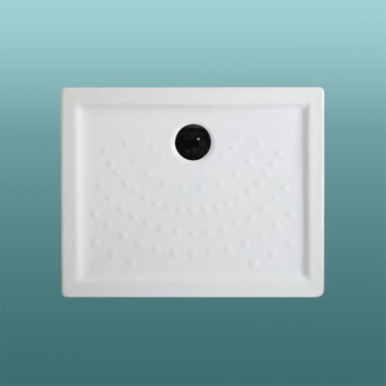 PLATO DE DUCHA ESQUINERO CERAMICO ANTIDESLIZANTE 80X120 H6 | MALTA