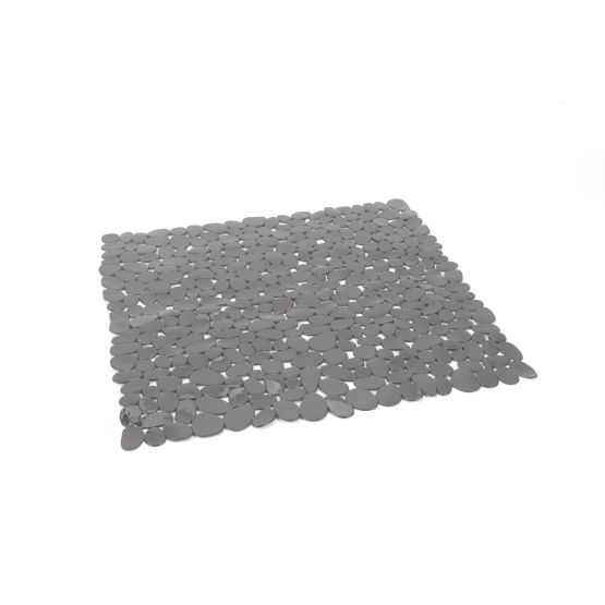 Alfombrilla antideslizante de PVC con efecto piedra